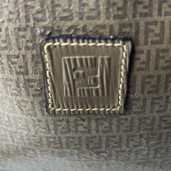 Fendi Vintage Small Double Compartment Crossbody Bag - Picture 6 of 13